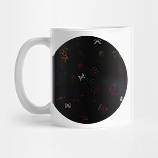 Butterflies and SnowFlowers Mug